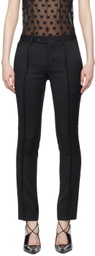 HODAKOVA Black Pinched Seam Trousers