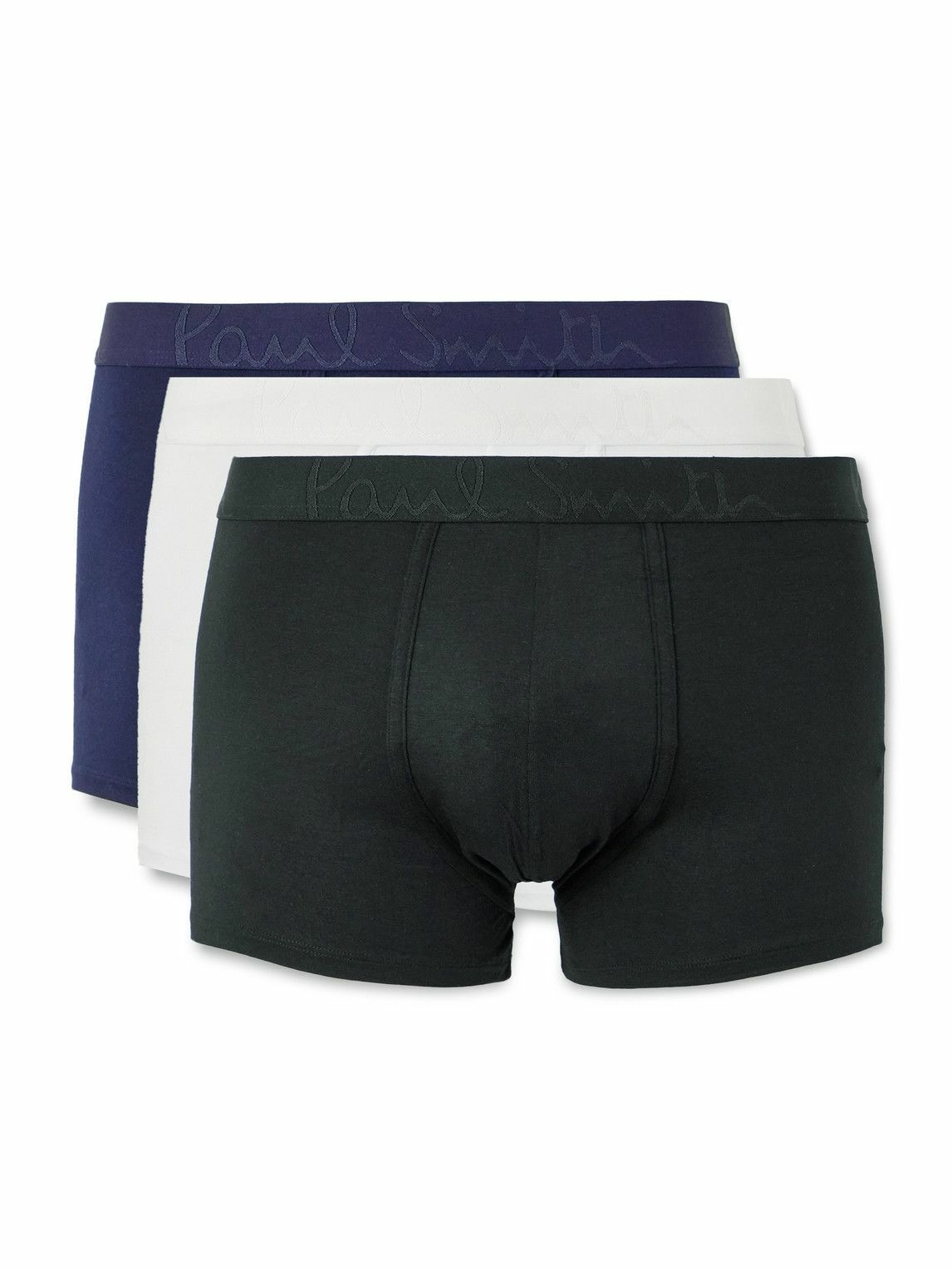 Paul Smith - Three-Pack Stretch Modal-Jersey Boxer Briefs - Multi