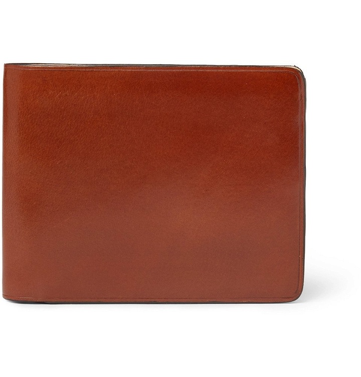 Photo: Il Bussetto - Polished-Leather Billfold Wallet - Tan