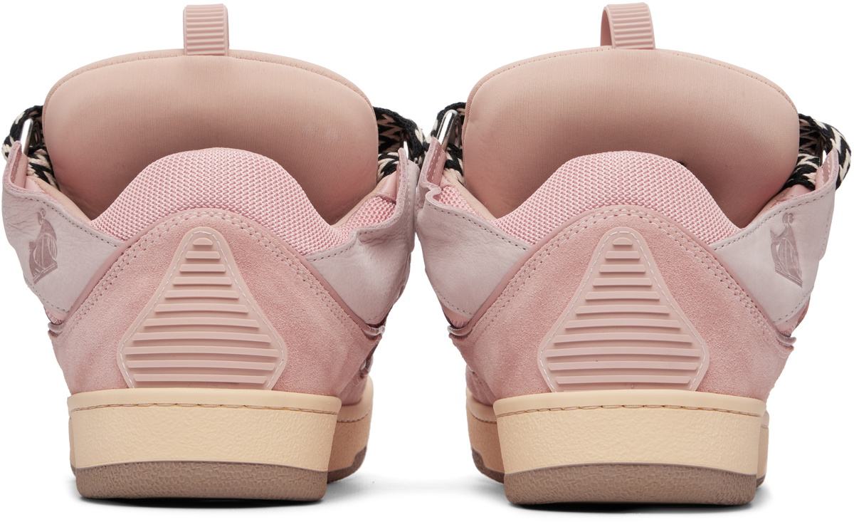 Lanvin Pink Curb Sneakers