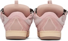 Lanvin Pink Curb Sneakers