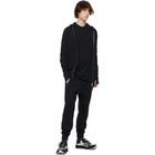 11 by Boris Bidjan Saberi Black Drawstring Long Sleeve T-Shirt