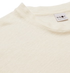 NN07 - Dylan Slub Linen T-Shirt - Neutrals