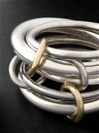 Spinelli Kilcollin - Vela SG 18-Karat Gold and Sterling Silver Ring - Silver