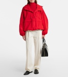 Róhe Hooded oversized jacket