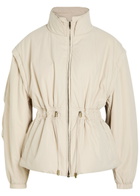 Isabel Marant étoile Dastyni Detachable-sleeve Padded Coat Ecru