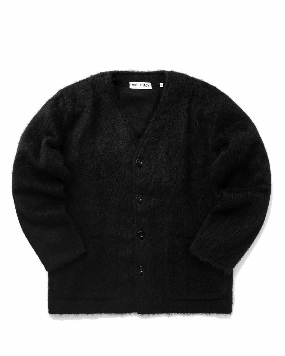 Photo: Our Legacy Cardigan Black - Mens - Zippers & Cardigans