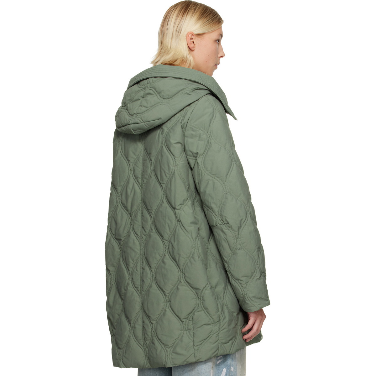 Canada Goose Green Alessia Down Coat