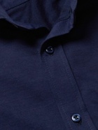 Brunello Cucinelli - Cotton-Jersey Shirt - Blue