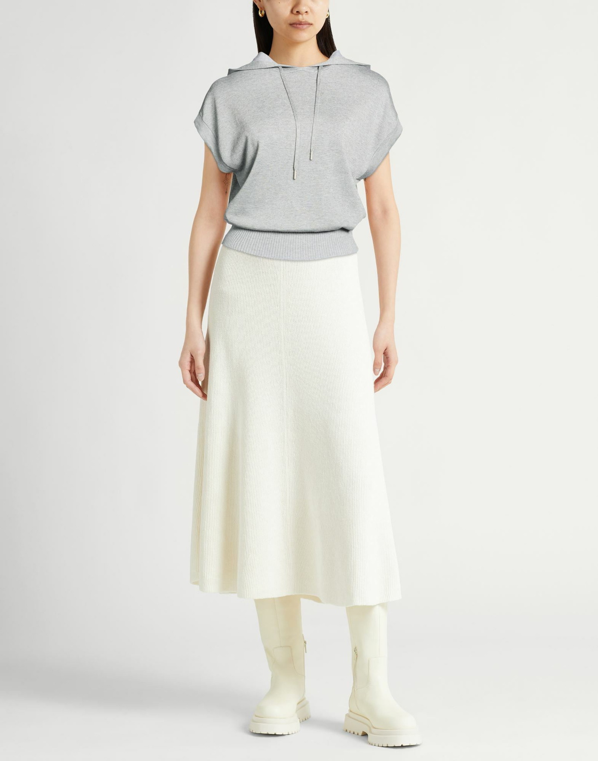 Peserico Womens Sweater in Grey