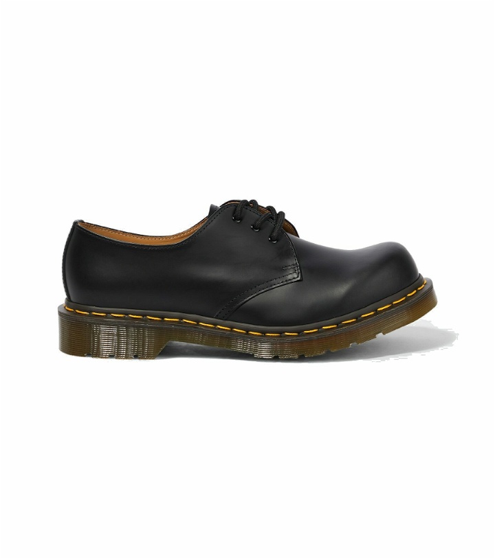 Photo: Comme des Garcons Homme Deux - x Dr. Martens leather Derby shoes