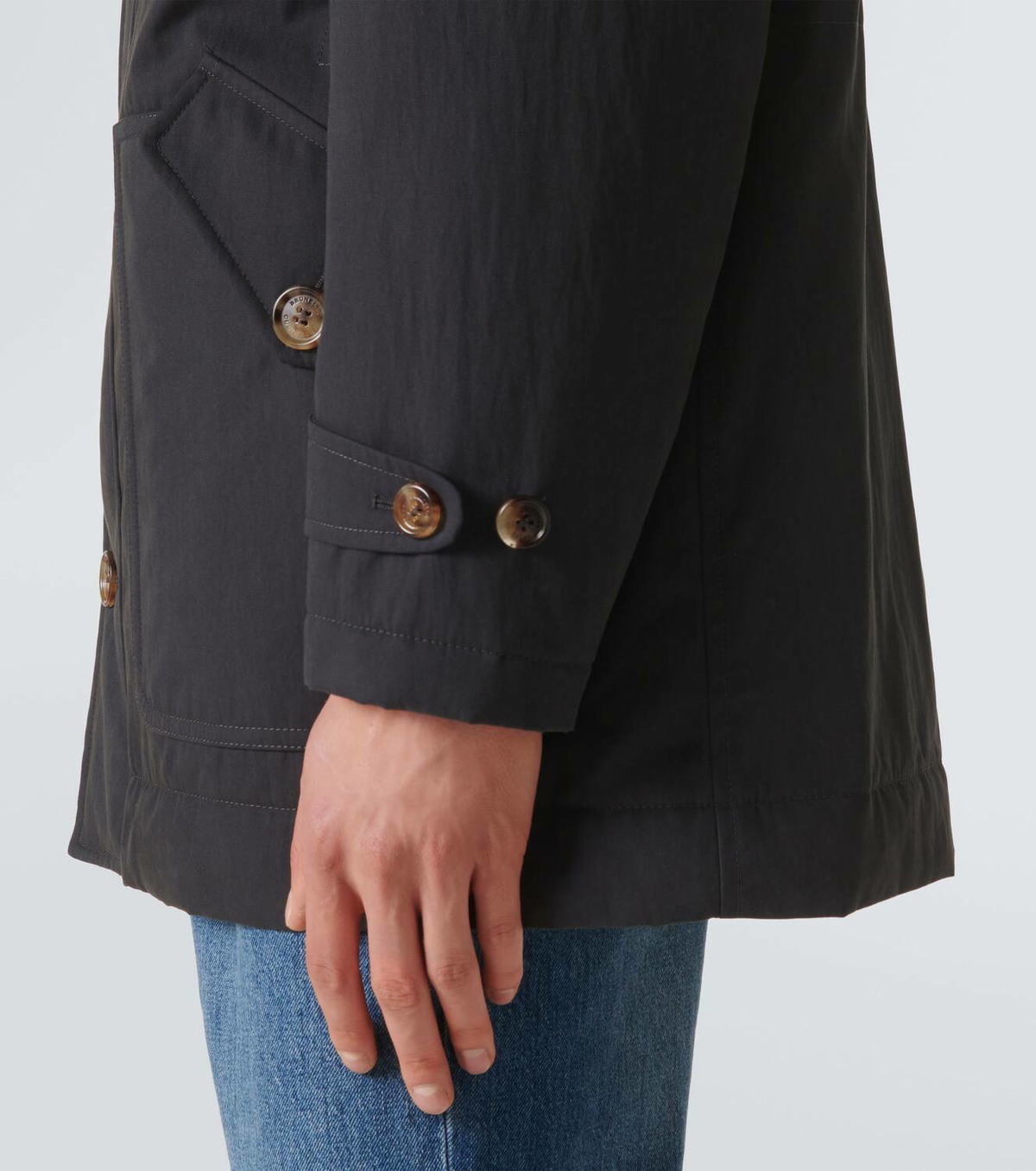 Brunello Cucinelli Cotton-blend jacket