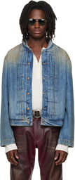 424 Blue Collection Trucker Denim Jacket