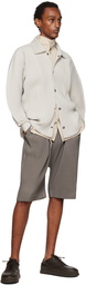 Homme Plissé Issey Miyake Gray MC August Jacket