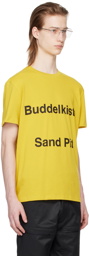 Olly Shinder Yellow Printed T-Shirt