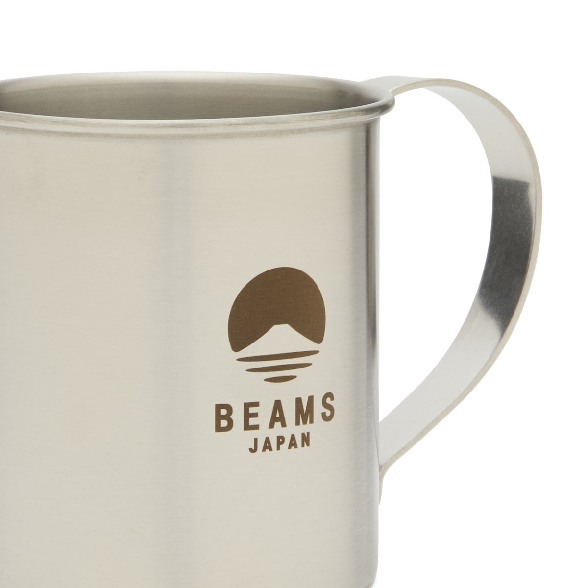 BEAMS JAPAN Stainless Steel Mug in Silver 