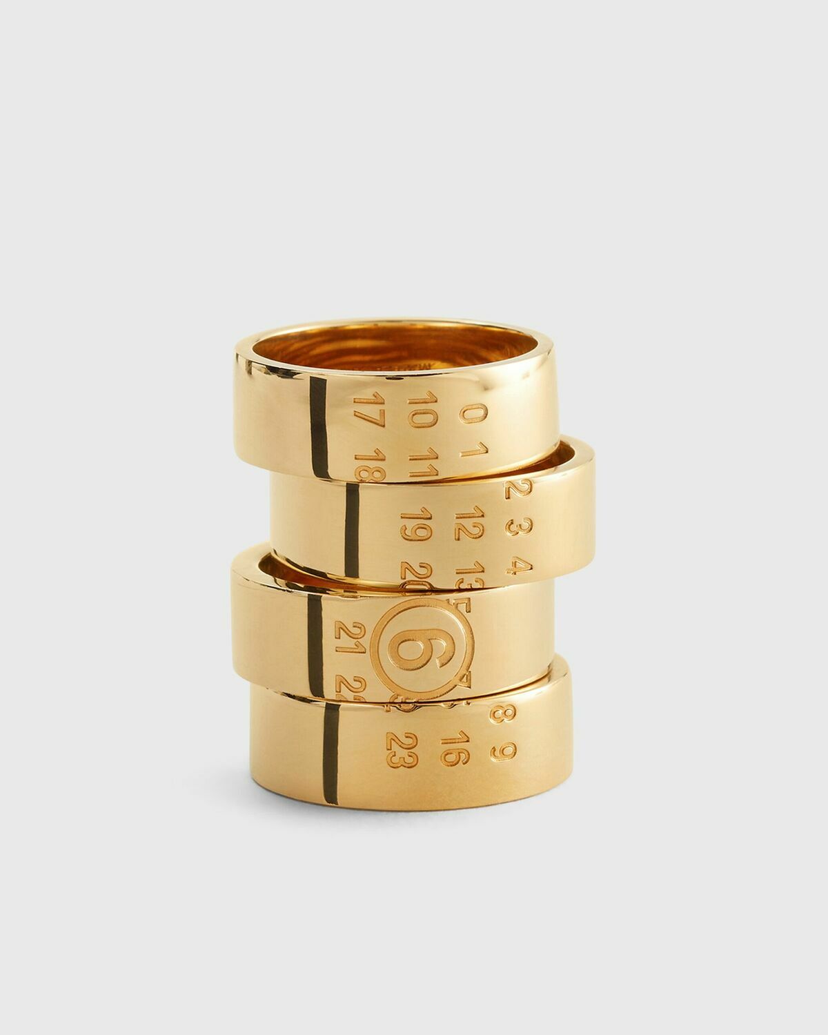 Maison Margiela MM6 RING gold Womens Jewellery