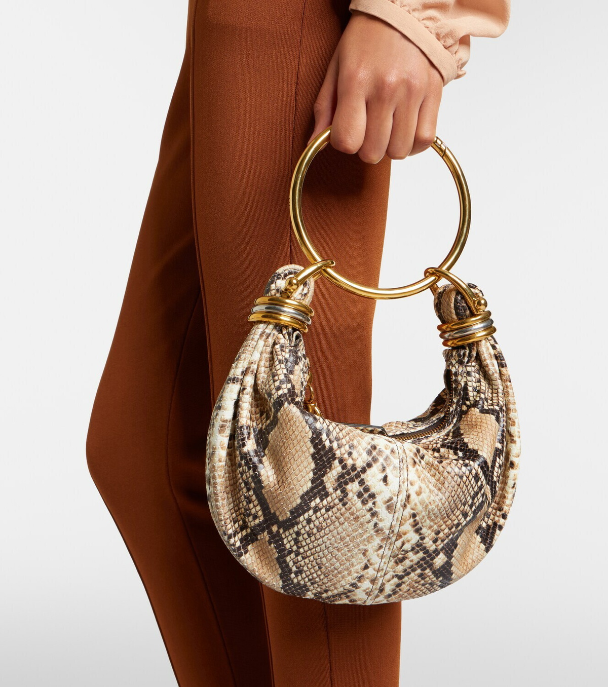 Chloé Bracelet Small leather top-handle bag