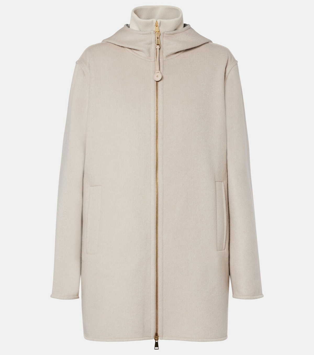 Moncler Hemiptere wool and cashmere jacket