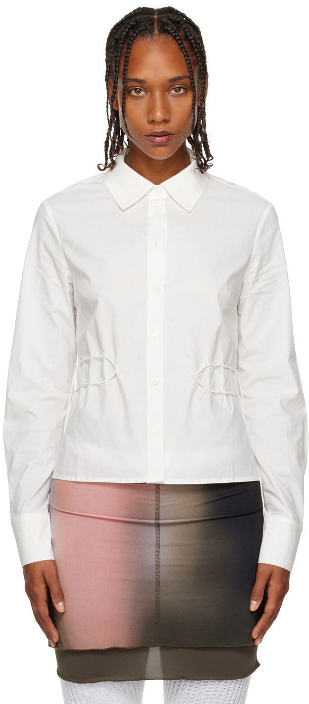 Paloma Wool White Soler Shirt Paloma Wool