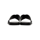 Balenciaga Black Cosy Croc Sandals