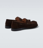 Loewe Campo suede penny loafers