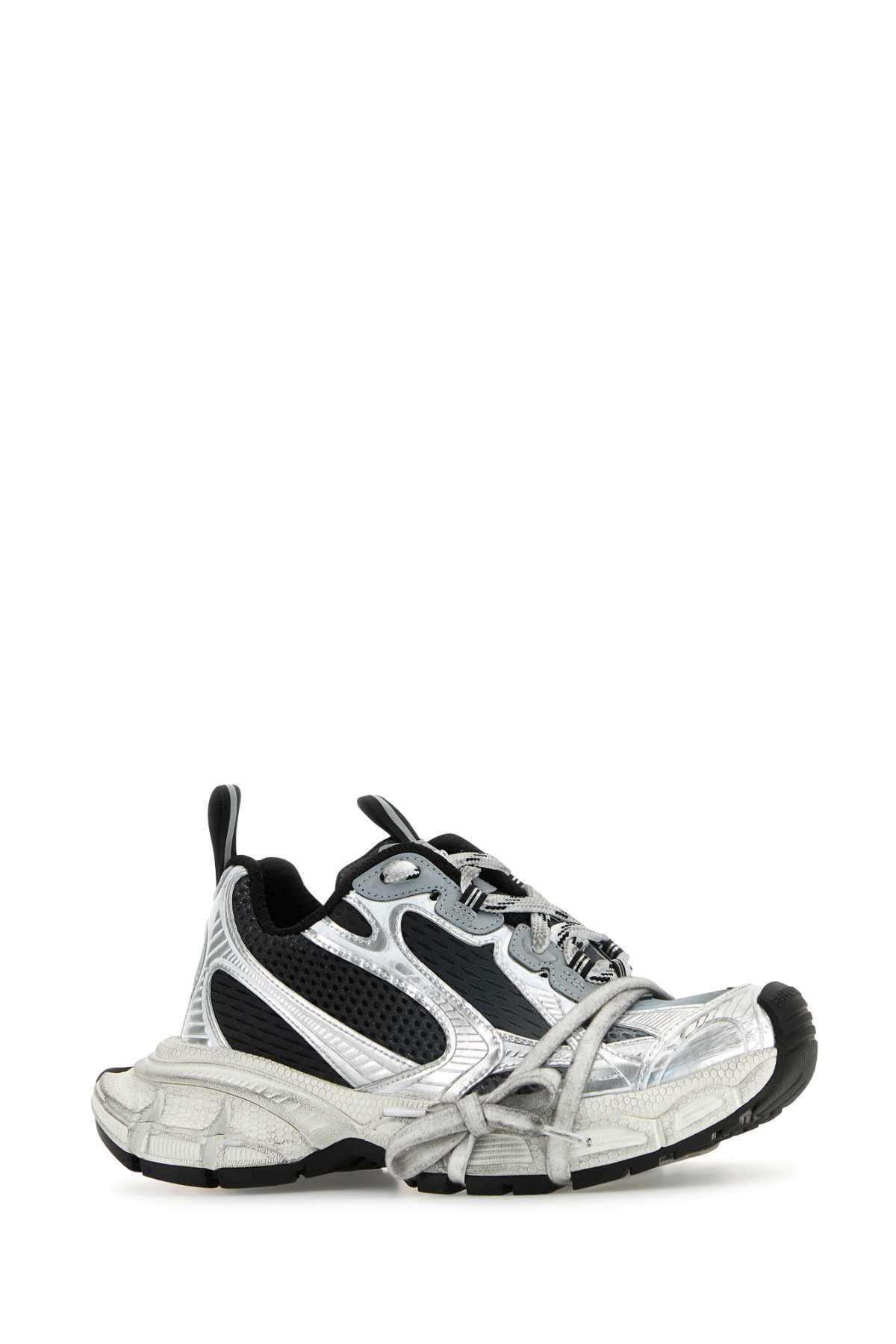 Balenciaga Multicolor Mesh And Rubber 3xl Gradient Sneakers