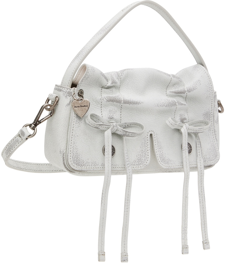 【関税込み】Acne Studios グレー Multipocket バッグ Acne Studios Gray Multipocket Micro Bag Acne Studios