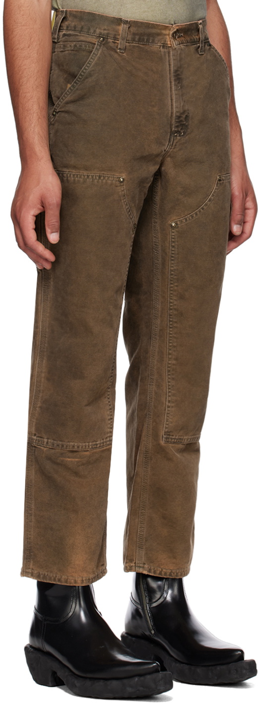 NotSoNormal SSENSE Exclusive Brown Working Trousers