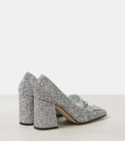 Jimmy Choo Diamond Tilda loafer pumps