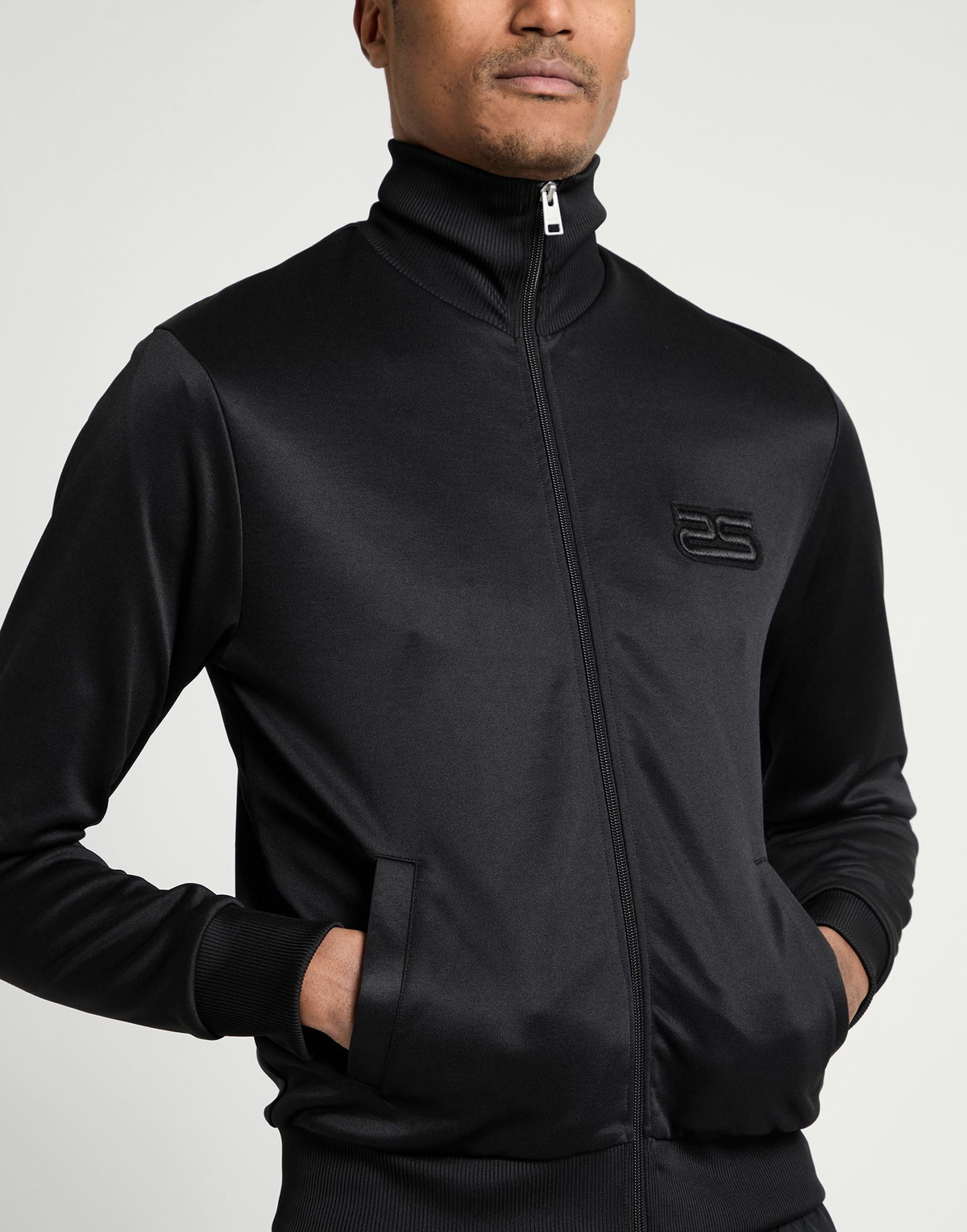 Sandro Mens Sweatshirt in Black