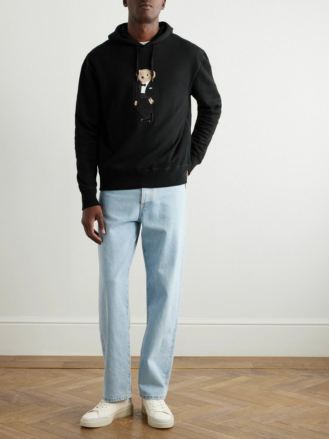 Ralph Lauren Purple label - Appliquéd Embroidered Cotton-Blend