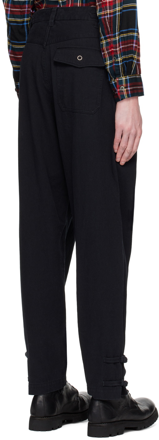 Undercover Black Adjustable Trousers Undercover