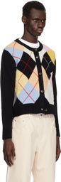 GANNI Multicolor Harlequin Cardigan