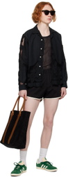 Haulier Black Utility Tote