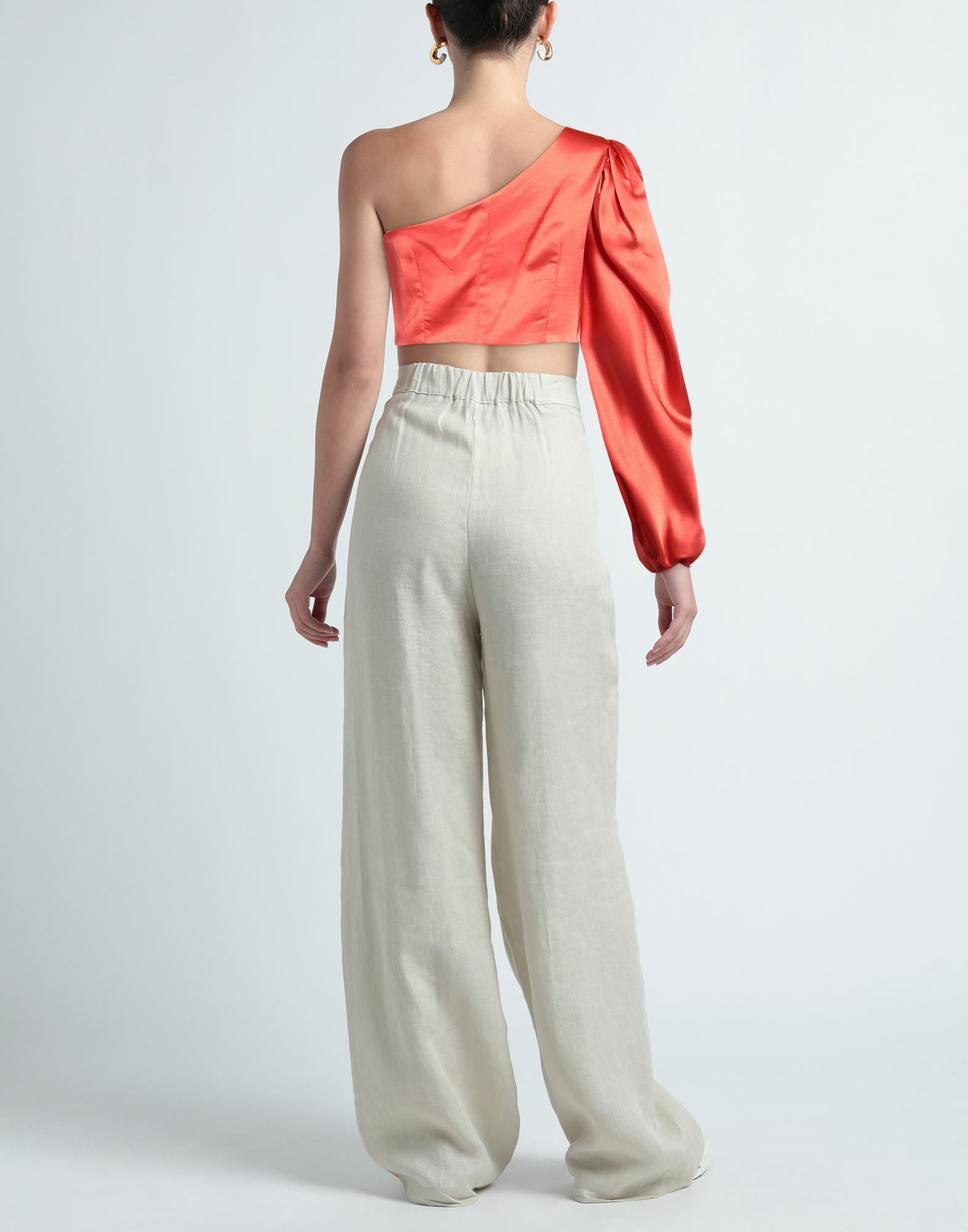 Jijil Womens Top in Tomato red