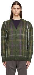 Needles Striped Mohair Cardigan