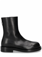 ANN DEMEULEMEESTER 35mm Ted Leather Riding Boots