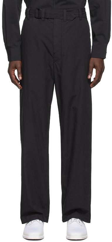 Photo: LEMAIRE Black Loose Trousers