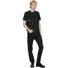 1017 ALYX 9SM Black Denim Logo Cargo Pants