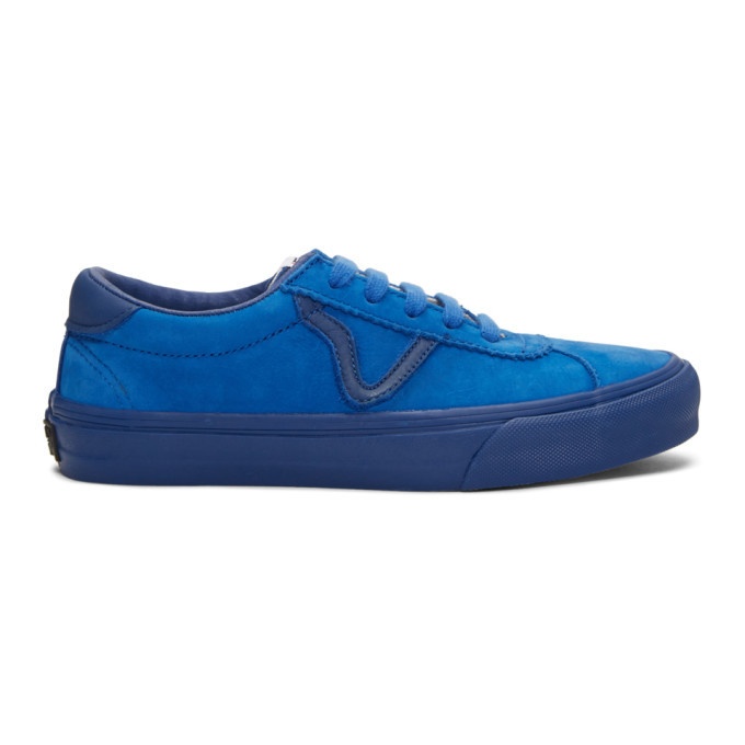 Photo: Vans Blue Nubuck Epoch Sport LX Sneakers