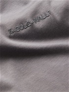 A-COLD-WALL* - Logo-Embroidered Lyocell and Organic Cotton-Blend T-Shirt - Gray - M