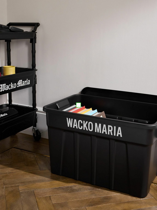 Photo: Wacko Maria - THOR Large 75L Logo-Print Plastic Container