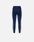 Pinko Leggings With Contrasting Sporty Bands Blue/White