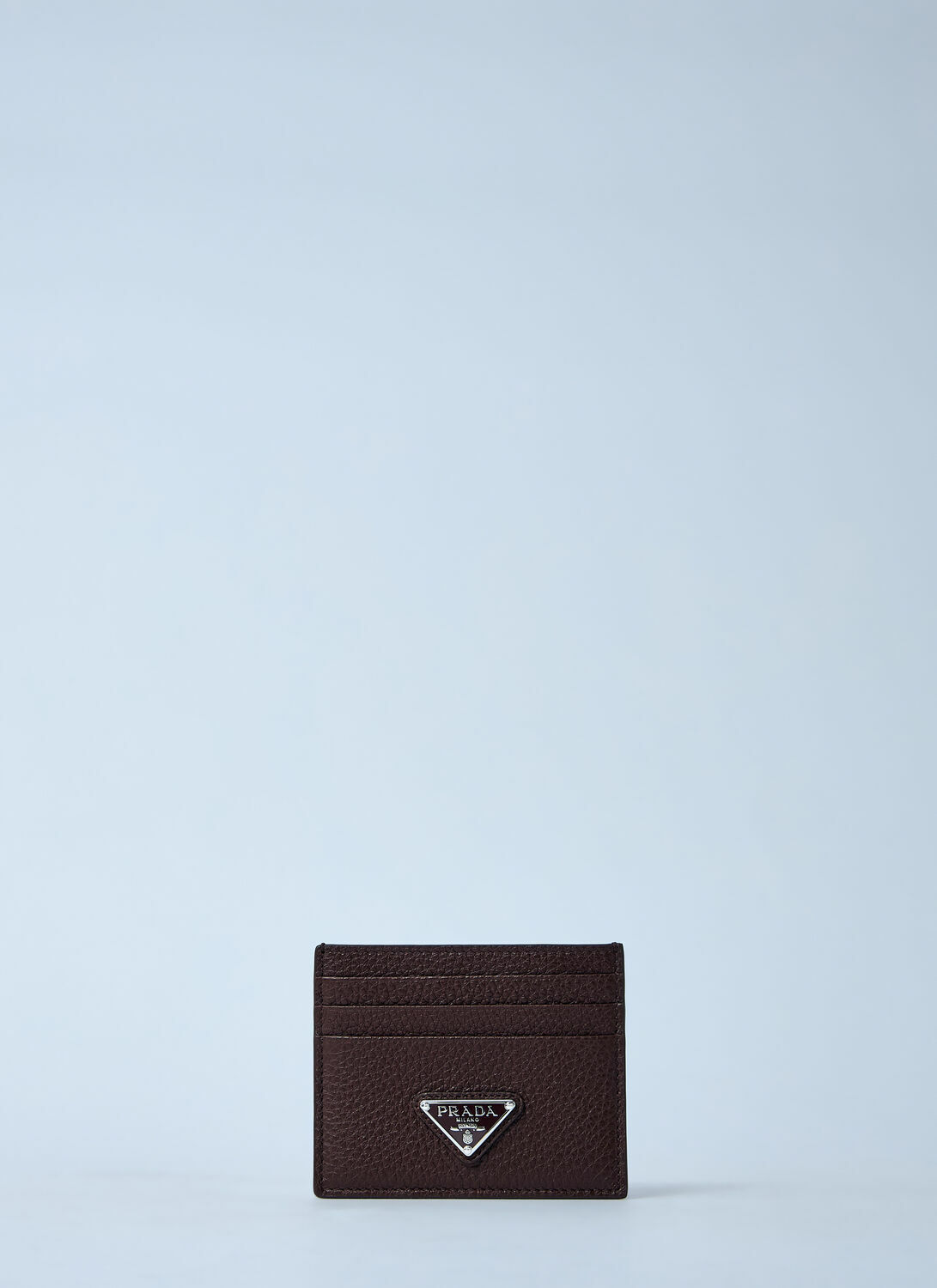 Prada Logo Plaque Cardholder