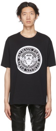 Balmain Black Medallion T-Shirt