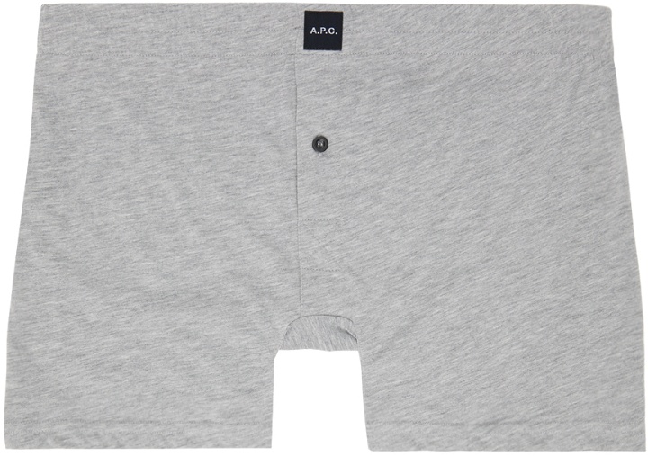 Photo: A.P.C. Gray Cabourg Boxers