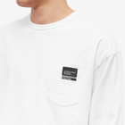 Neighborhood Men's Long Sleeve Classic Pocket T-Shirt in White