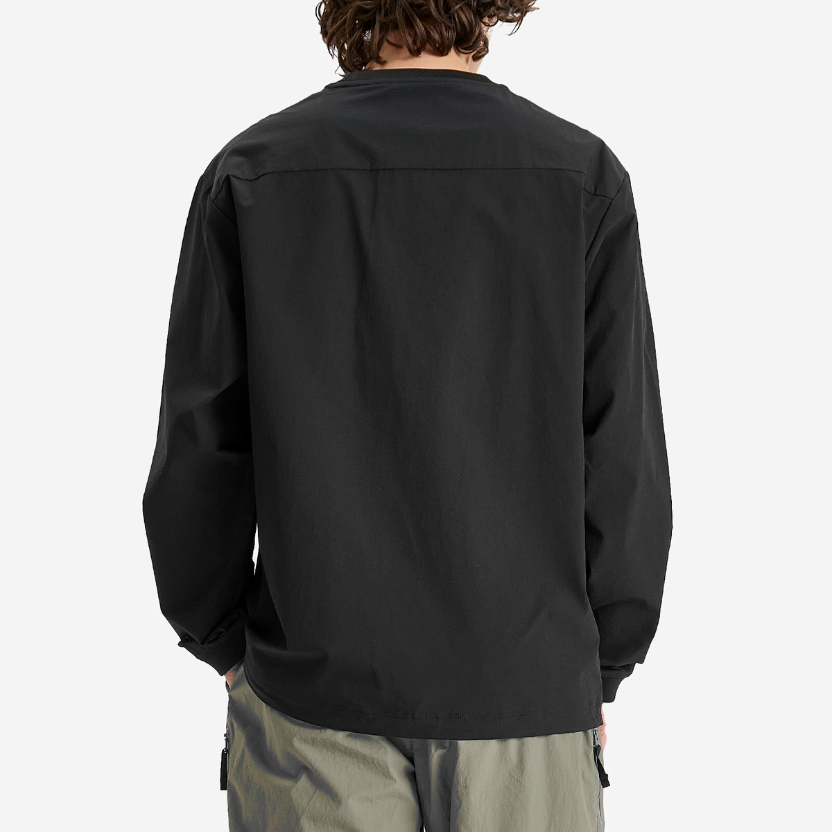 Snow Peak Men's Active Comfort Pullover in Black