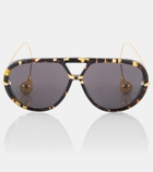 Bottega Veneta Drop aviator sunglasses